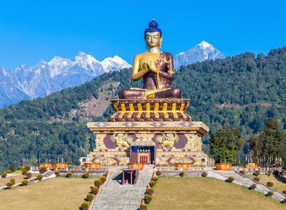 Snow White Retreat Hotel And Restaurant Gangtok Bagian luar foto